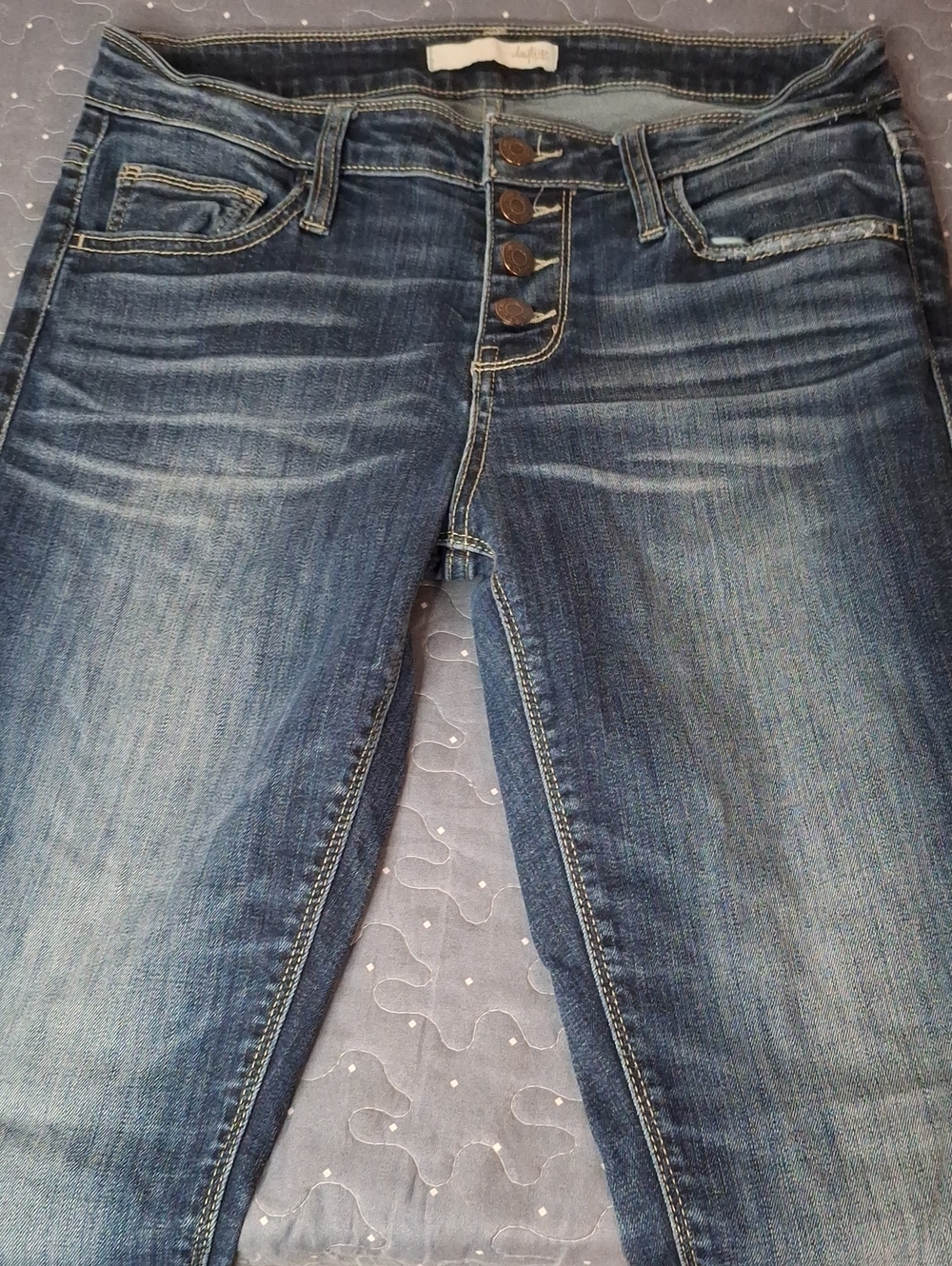 daytrip Virgo Ankle Skinny Jeans in Blue Waist 26